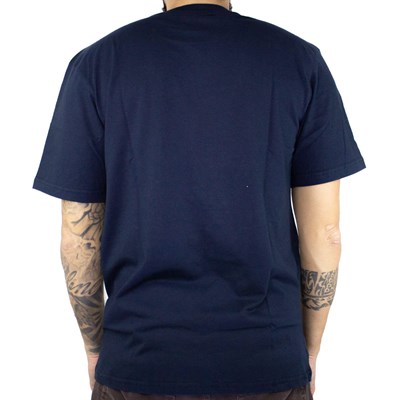 Camiseta Lrg Stacked Azul Marinho