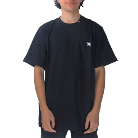 Camiseta Lrg Stacked Preto 