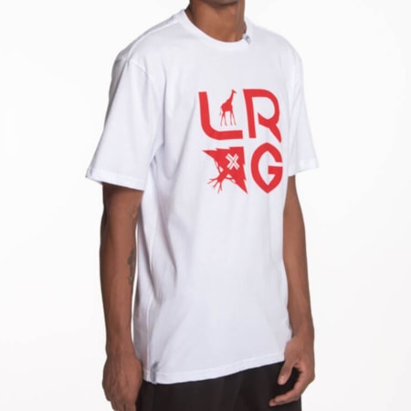 Camiseta Lrg Stay Stacked Branco