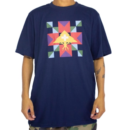 Camiseta Lrg Tree Rituals Azul