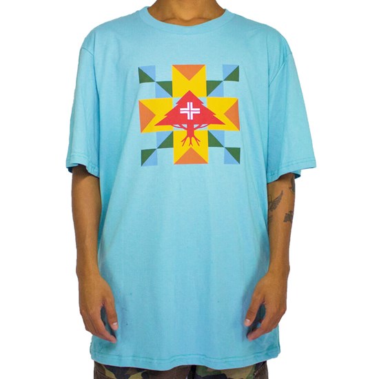 Camiseta Lrg Tree Rituals Azul Claro