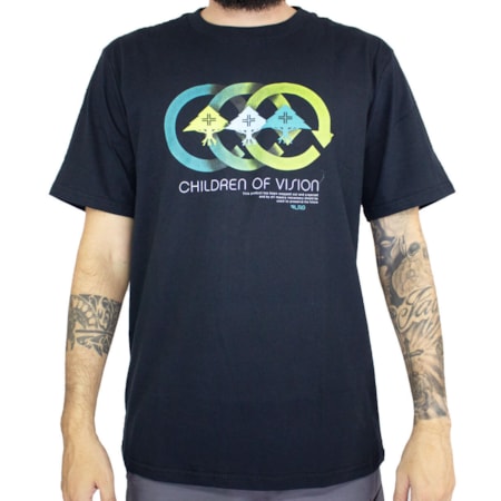 Camiseta Lrg Vision Preto