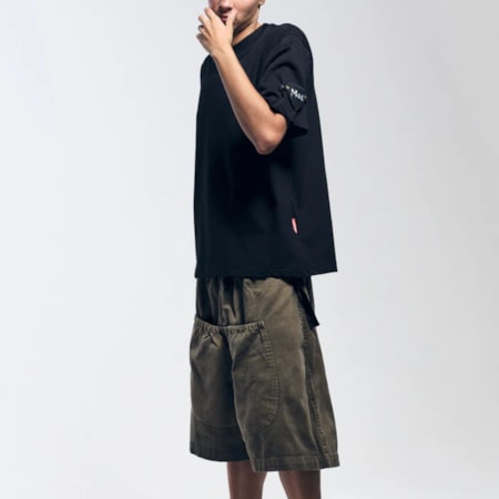 Camiseta Mad Enlatados Mad Island Preto
