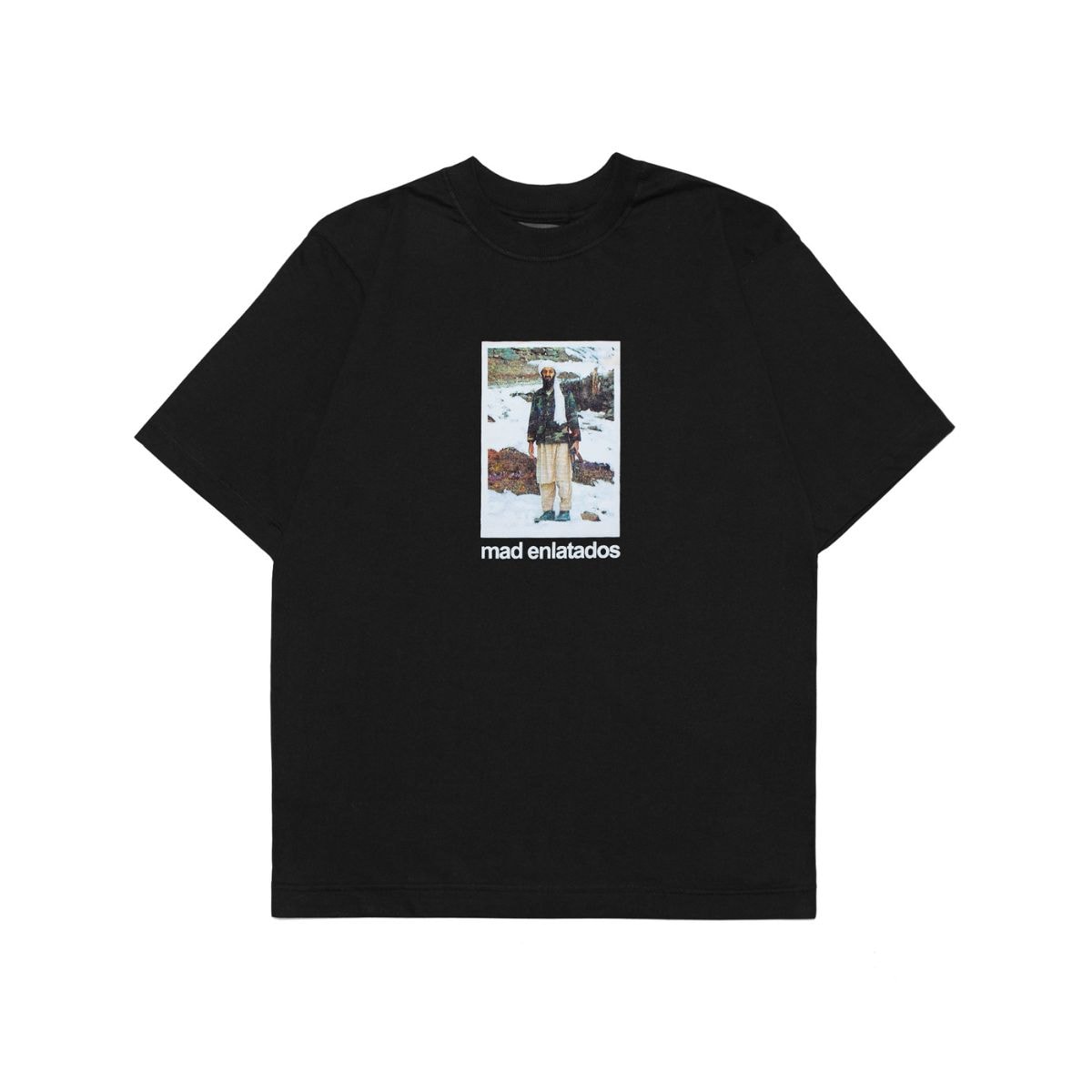 Camiseta Mad Enlatados Osama Preto - Prince Of Streets