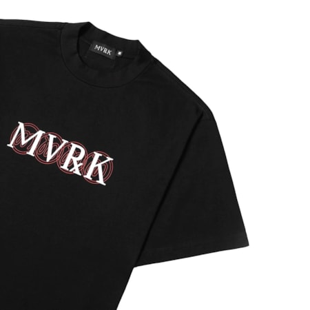 Camiseta Mvrk Classic Logo Preta