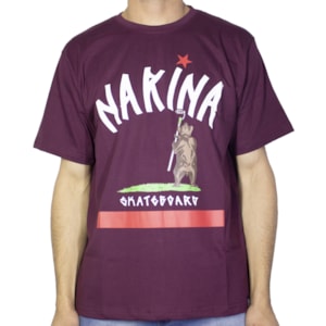 Camiseta Narina California Bordo