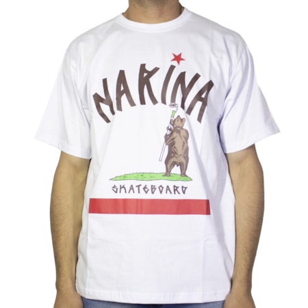 Camiseta Narina California Branca