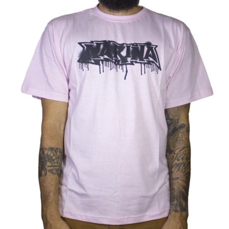 Camiseta Narina Classic Escorrido Rosa