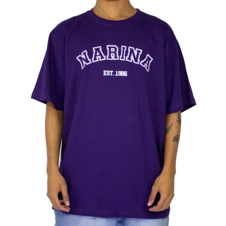 Camiseta Narina College Roxa