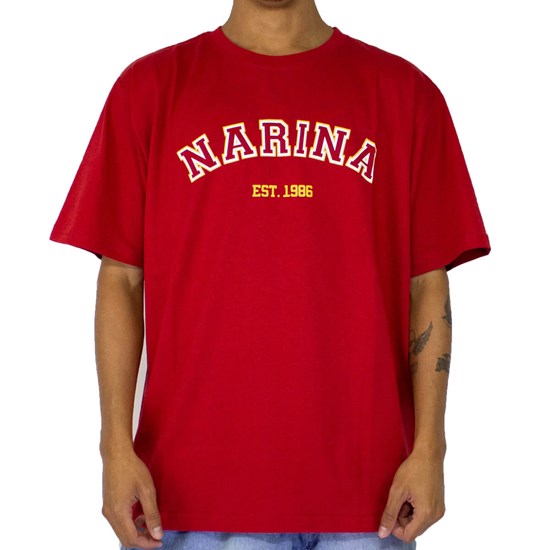 Camiseta Narina College Vermelho