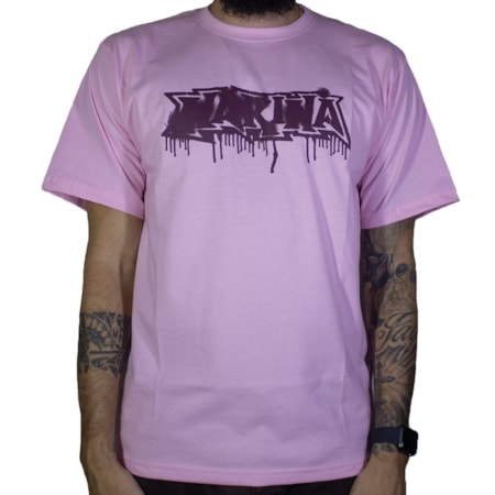 Camiseta Narina Escorrido Rosa