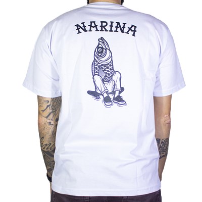 Camiseta Narina Fish Branco