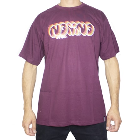 Camiseta Narina Grafite Bordo