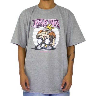 Camiseta Narina King Cinza
