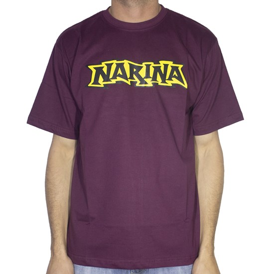 Camiseta Narina Logo Classico Bordo