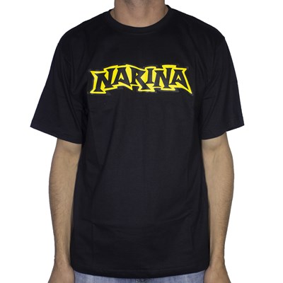 Camiseta Narina Logo Classico Preta