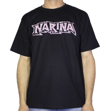 Camiseta Narina Miolos Preta