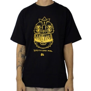 Camiseta Narina Monster Preto