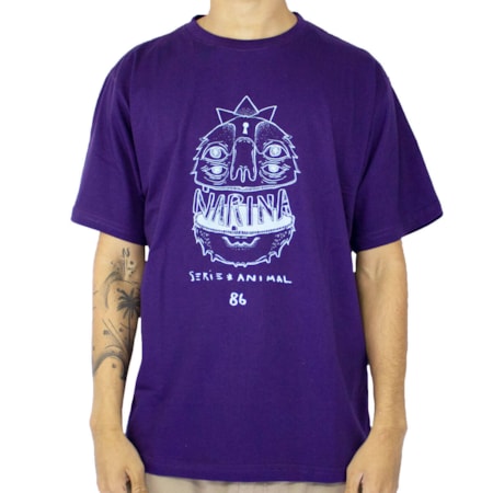 Camiseta Narina Monster Roxo