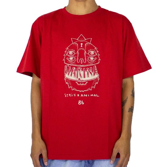Camiseta Narina Monster Vermelho
