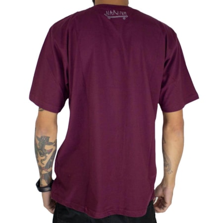 Camiseta Narina Mountain Bordo