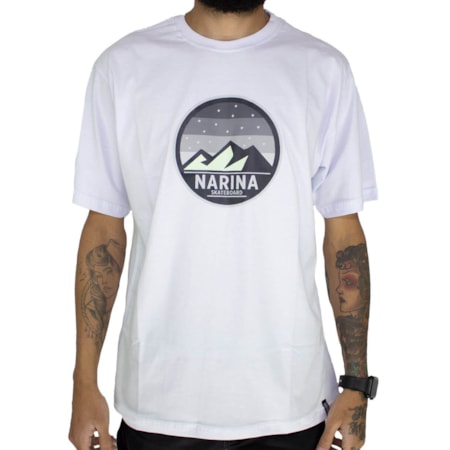 Camiseta Narina Mountain Branca