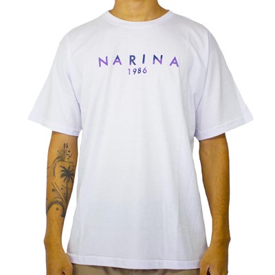 Camiseta Narina New 1986 Branco