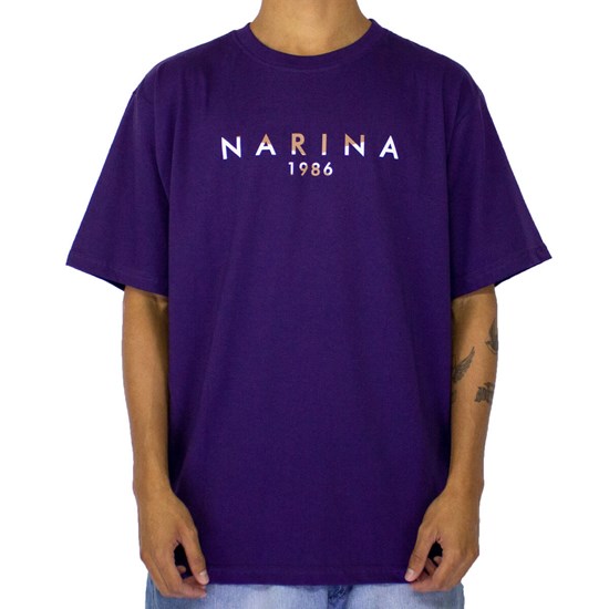 Camiseta Narina New 1986 Roxo