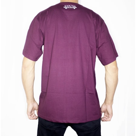 Camiseta Narina Spray Bordo