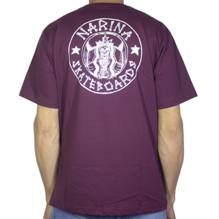 Camiseta Narina Starbucks Bordo