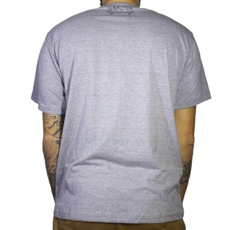 Camiseta Narina Urso cinza