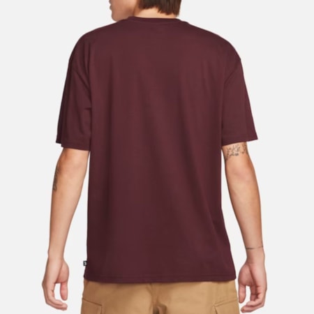 Camiseta Nike Sb Big Logo Vinho CV7539652