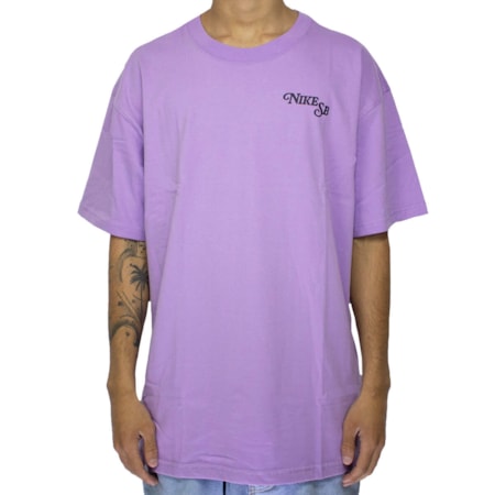 Camiseta Nike Sb Bud Lilas