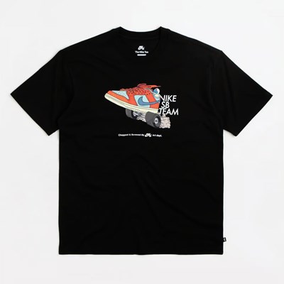 Camiseta Nike Sb Dunk Team Black FJ1137010