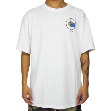 Camiseta Nike Sb Fracture White