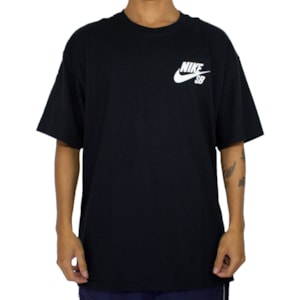 Camiseta Nike Sb Logo Black