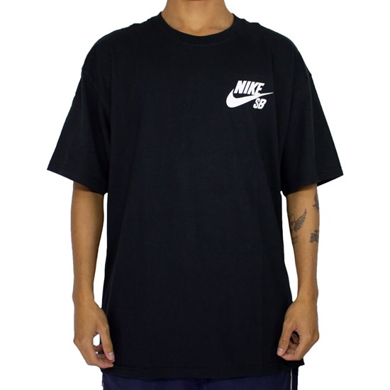 Camiseta Nike Sb Logo Black