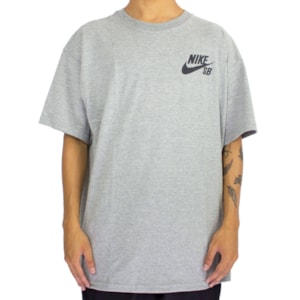 Camiseta Nike Sb Logo Cinza DC7817063