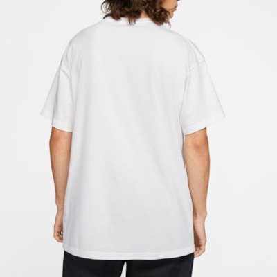 Camiseta Nike Sb Logo HBR White Black CV7539100