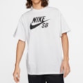 Camiseta Nike Sb Logo HBR White Black CV7539100