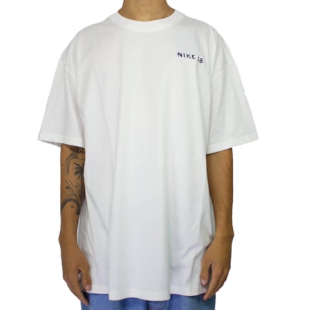 Camiseta Nike Sb Midnight White