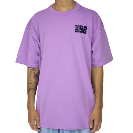 Camiseta Nike Sb Stamp Lilas