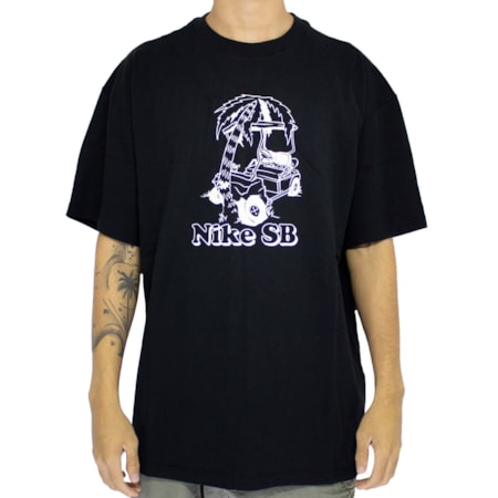 Camiseta Nike Sb Wrecked Black DD1308010