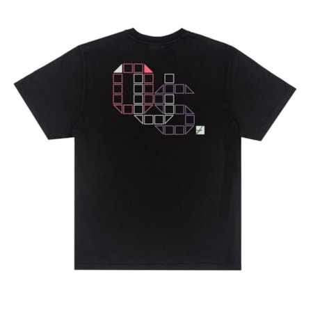 Camiseta Ous 77 Domino Preta