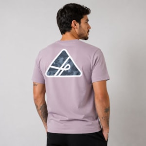 Camiseta Ous Imperial K2 Camo Marrom Claro