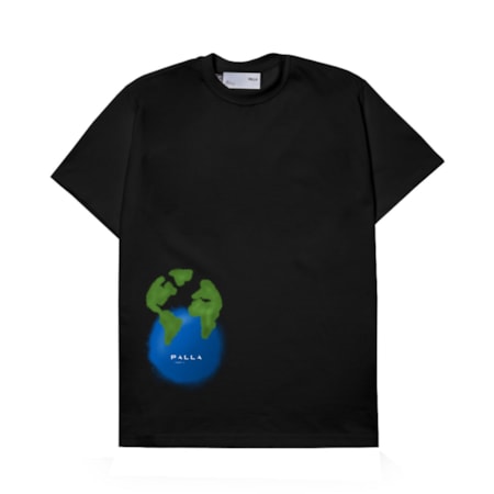 Camiseta Palla World Water Planet Preta