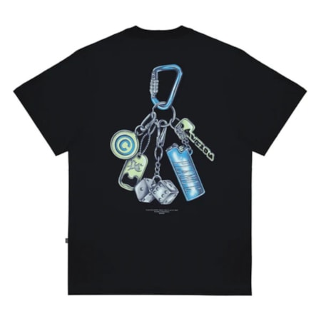 Camiseta Plano C Keychain Preta