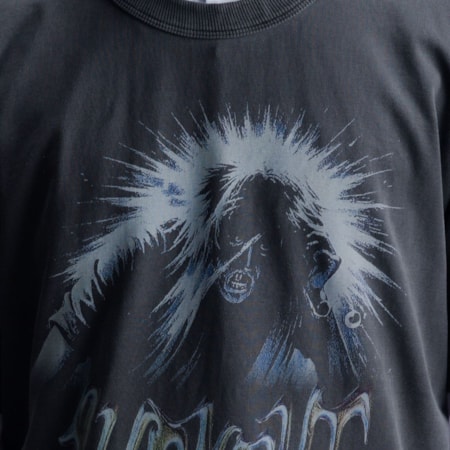 Camiseta Quadro Creations Burnout Boxy Stoned Black 