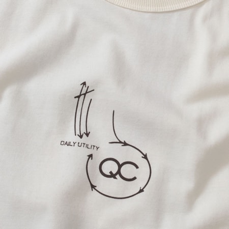 Camiseta Quadro Creations Genes Boxy Off White 