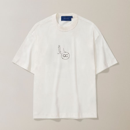 Camiseta Quadro Creations Genes Boxy Off White 